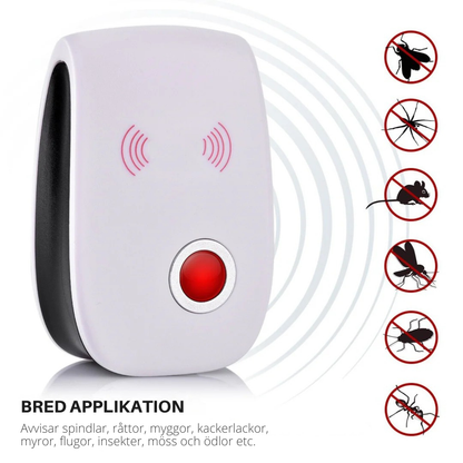 Ultraljud Skadedjursfritt™ – Elektronisk Insekts- och Musavskräckare