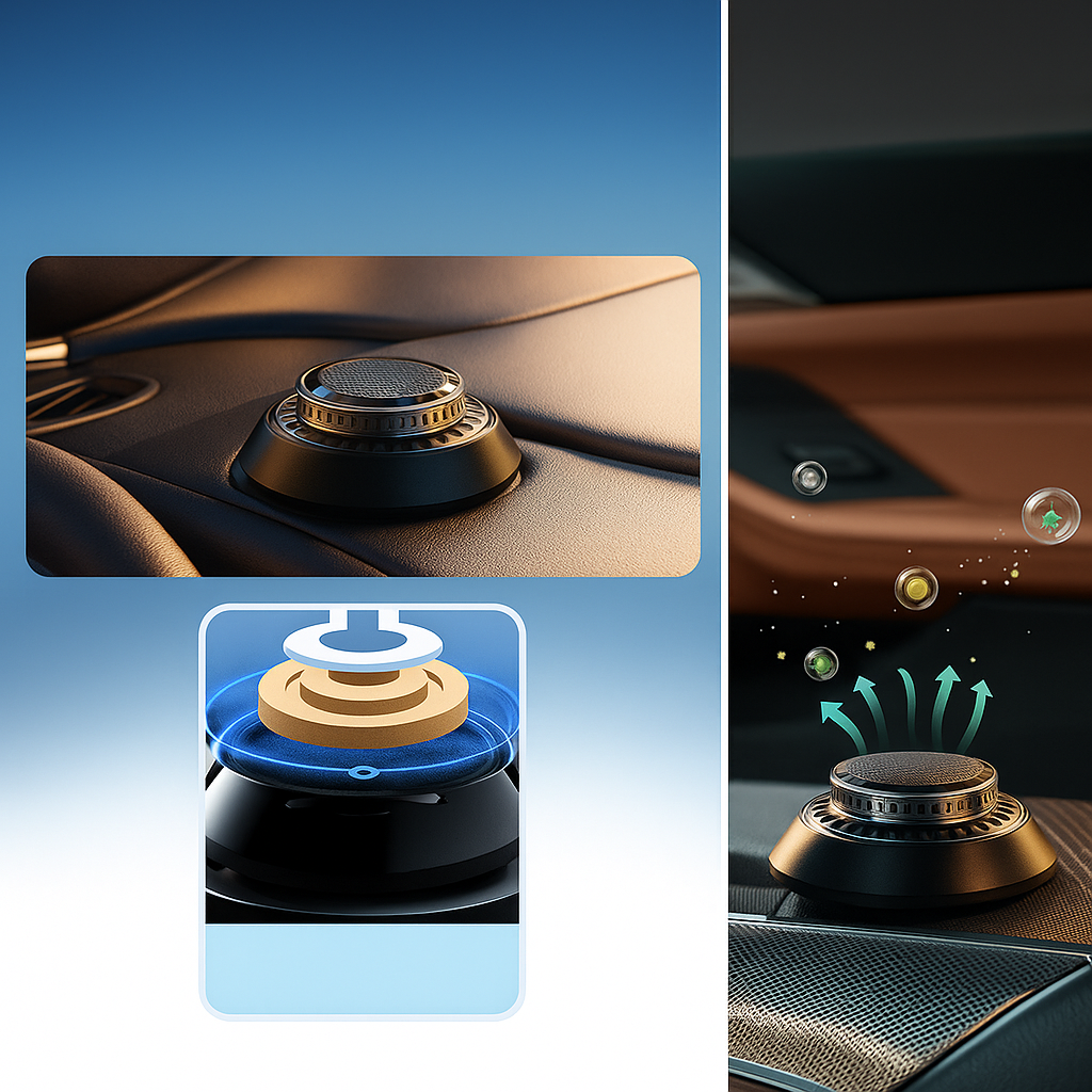 FrostAway™ – Inomhusvärmare som Stoppar Isbildning på Bilrutor