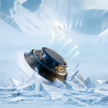 FrostAway™ – Inomhusvärmare som Stoppar Isbildning på Bilrutor