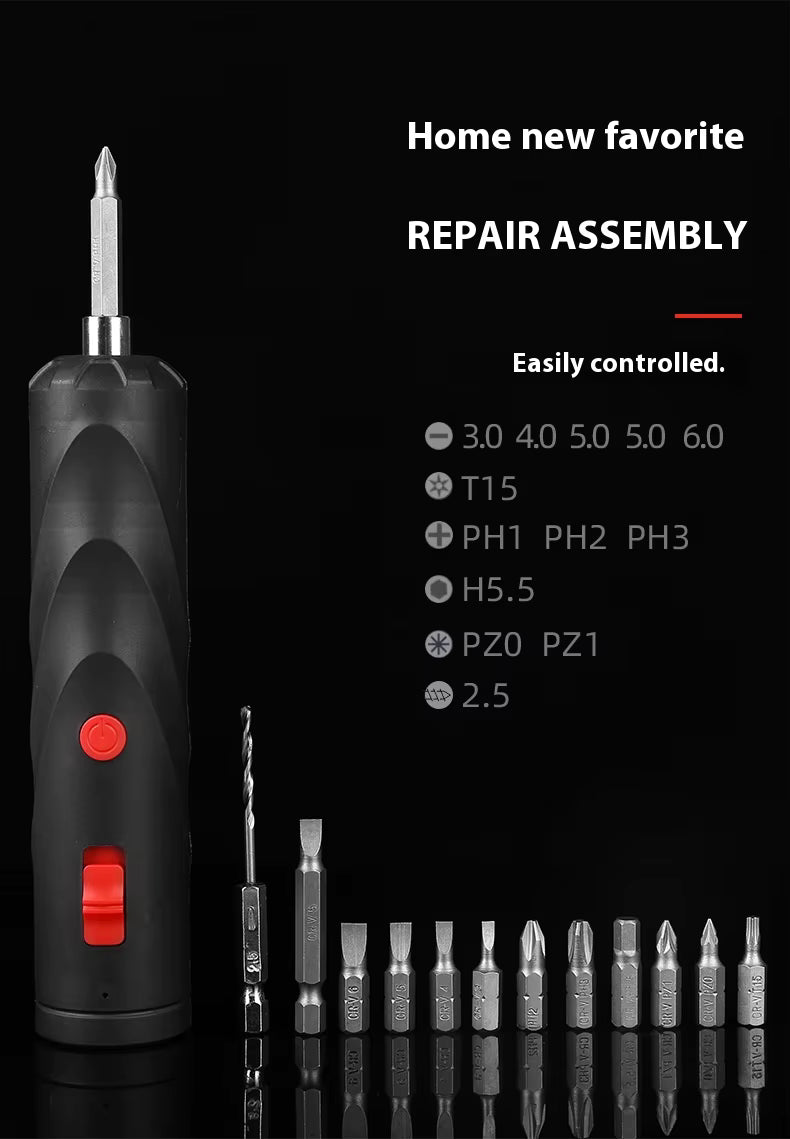 HybridDriver™ – Trådlös skruvmejsel med manuellt + elektriskt läge