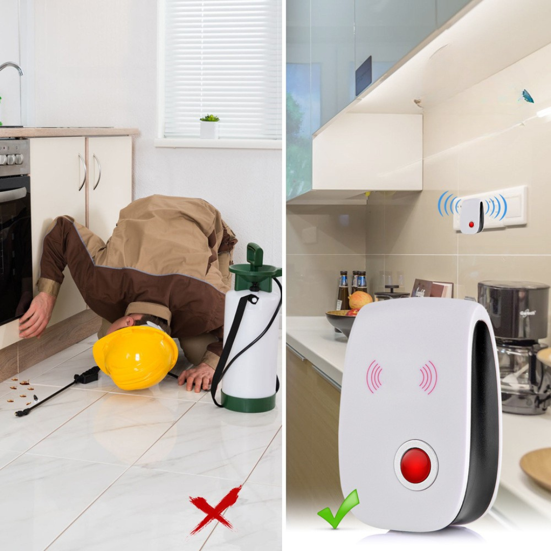 Ultraljud Skadedjursfritt™ – Elektronisk Insekts- och Musavskräckare