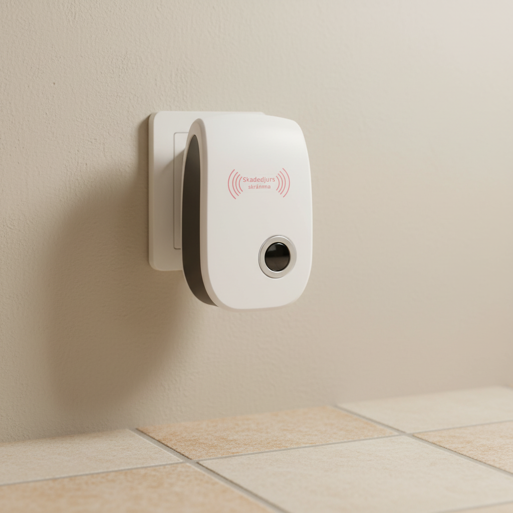 Ultraljud Skadedjursfritt™ – Elektronisk Insekts- och Musavskräckare